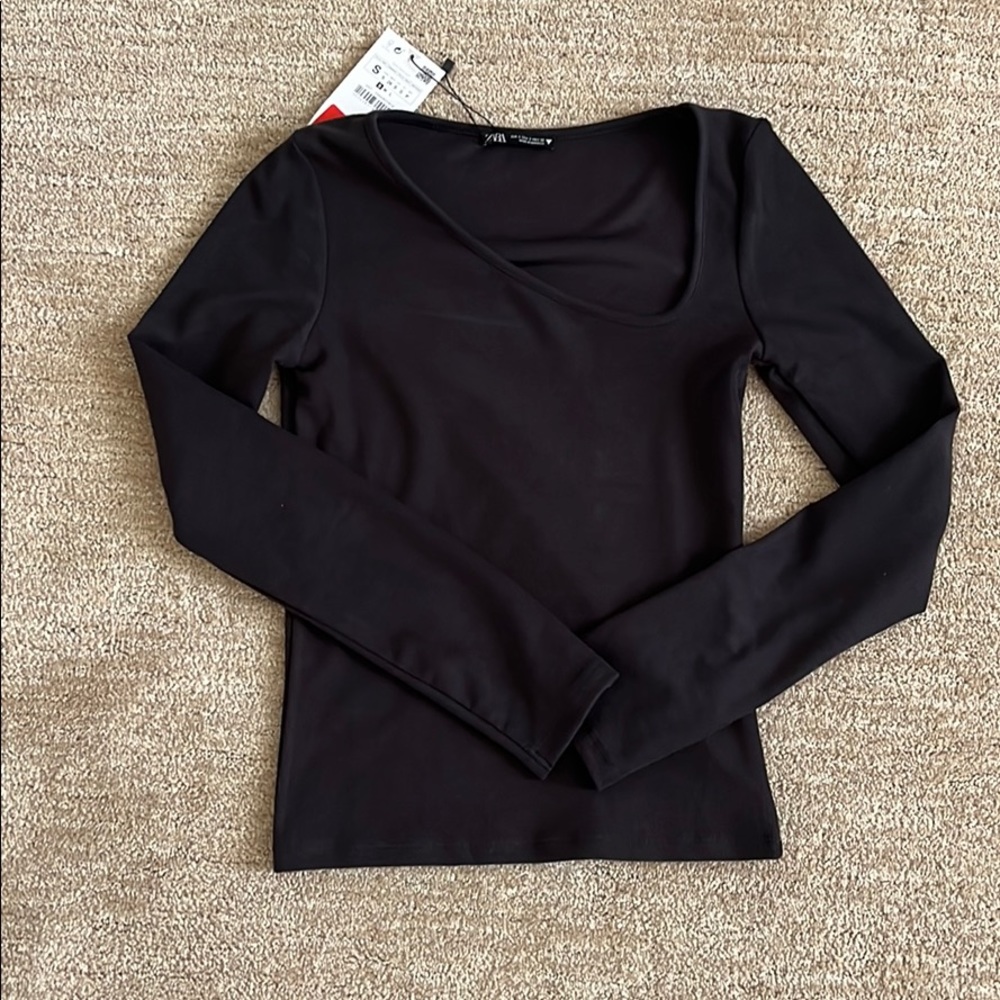 Zara Asymmetrical Long Sleeve